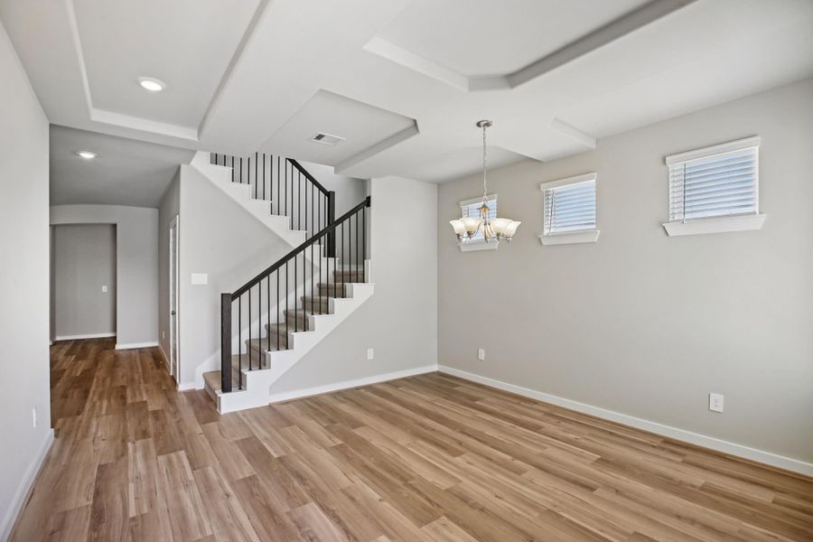 Photo is not of the actual home but is an inspirational photo of builder’s model home and may depict options, furnishings, and/or decorator features that are not included.