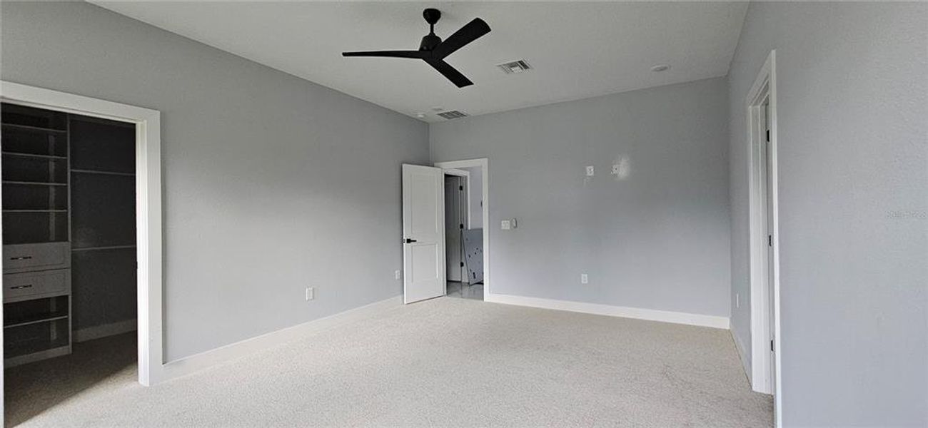 Status of construction as of August 16, 2025. Master Bedroom