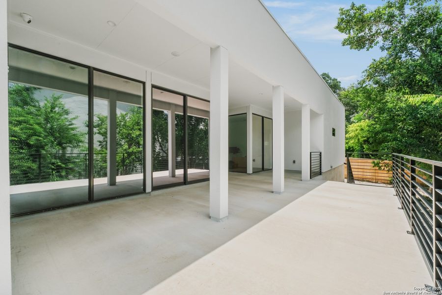 Exterior details and patio area of a home in , San Antonio (Image 16). Exterior details and patio area of a home in , San Antonio (Image 16).