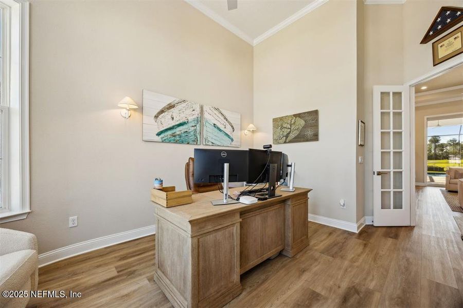 Furnished interior view inside a new home in Amelia National, Fernandina Beach (Image 37). Furnished interior view inside a new home in Amelia National, Fernandina Beach (Image 37).