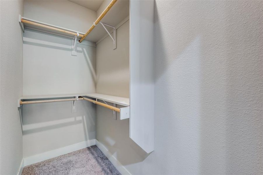 Similar home: Primary bedroom walk in closet