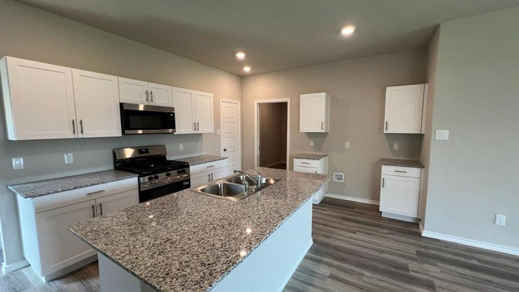 Furnished interior view inside a new home in Monarch at the Meadows, Ponder (Image 7).