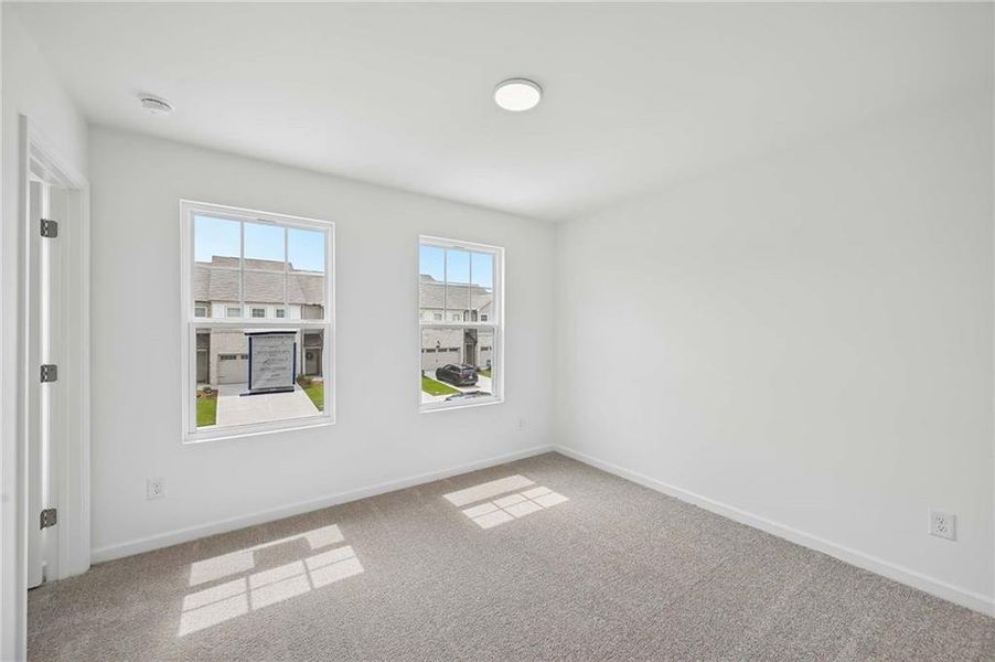 Spacious, unfurnished interior of a new home in Leydenview, Mableton (Image 22). Spacious, unfurnished interior of a new home in Leydenview, Mableton (Image 22).