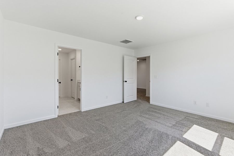 A room with white walls.