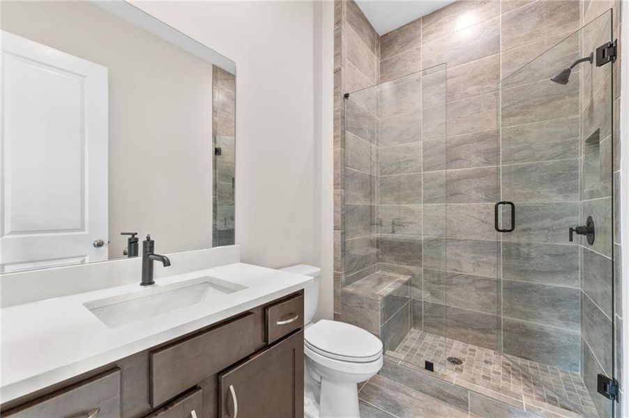 Furnished interior view inside a new home in Ashbury Commons, Powder Springs (Image 6).