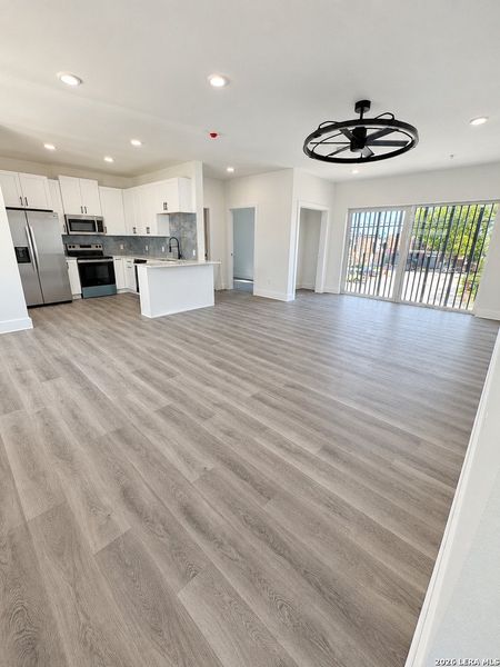 Spacious, unfurnished interior of a new home in , San Antonio (Image 8). Spacious, unfurnished interior of a new home in , San Antonio (Image 8).