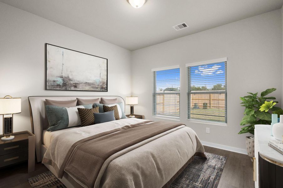 Furnished interior view inside a new home in Creekhaven, Rosharon (Image 7).