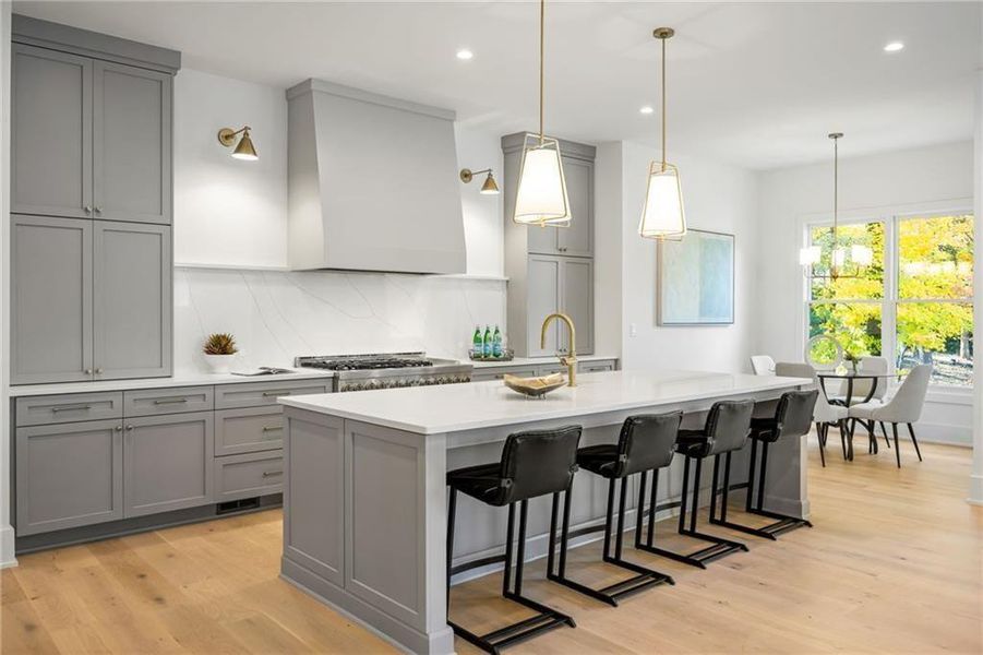 Furnished interior view inside a new home in , Chamblee (Image 18).