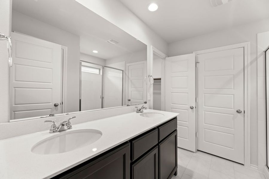 Representative exterior photo of a completed home built from the Lincoln by Impression Homes in ValleyBrooke, Mesquite, TX (Image 15).