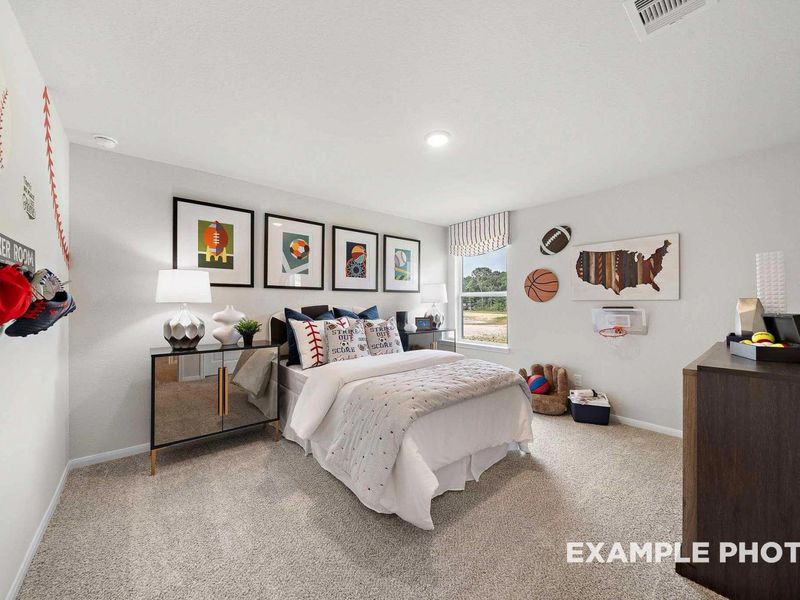 Furnished interior view inside a new home in Caney Creek Place, Conroe (Image 25). Furnished interior view inside a new home in Caney Creek Place, Conroe (Image 25).