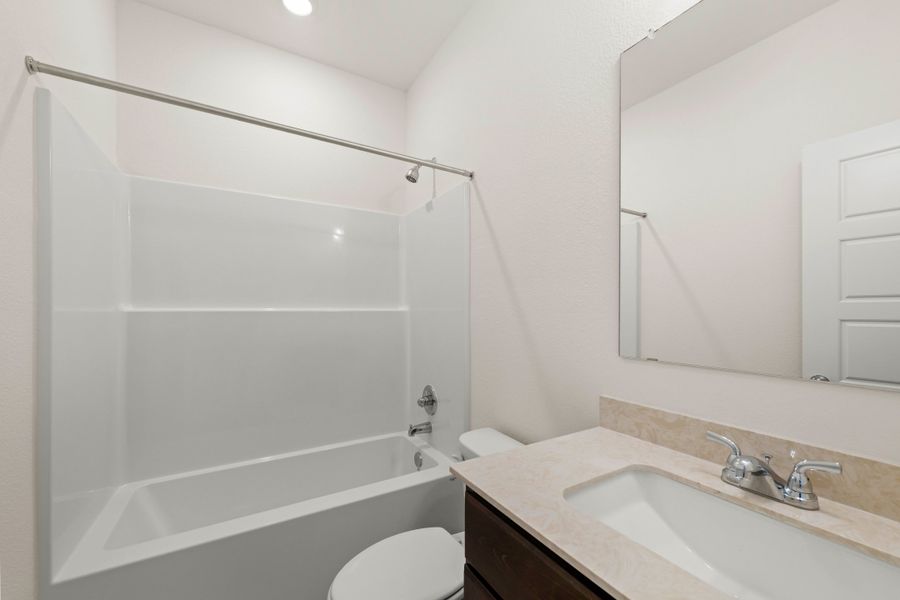 Furnished interior view inside a new home in Adaline Crossing, McGregor (Image 4).