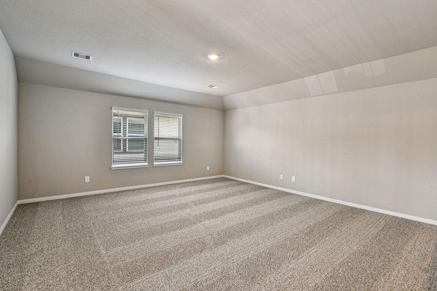 Photo is not of the actual home, but is an inspirational photo of builder’s model home and may depict options, furnishings, and/or decorator features that are not included