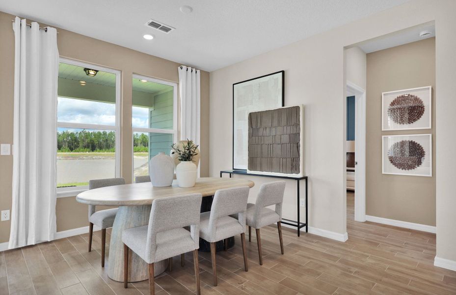 Furnished interior view inside a new home in Fiddler's Cove, Kingsland (Image 15).