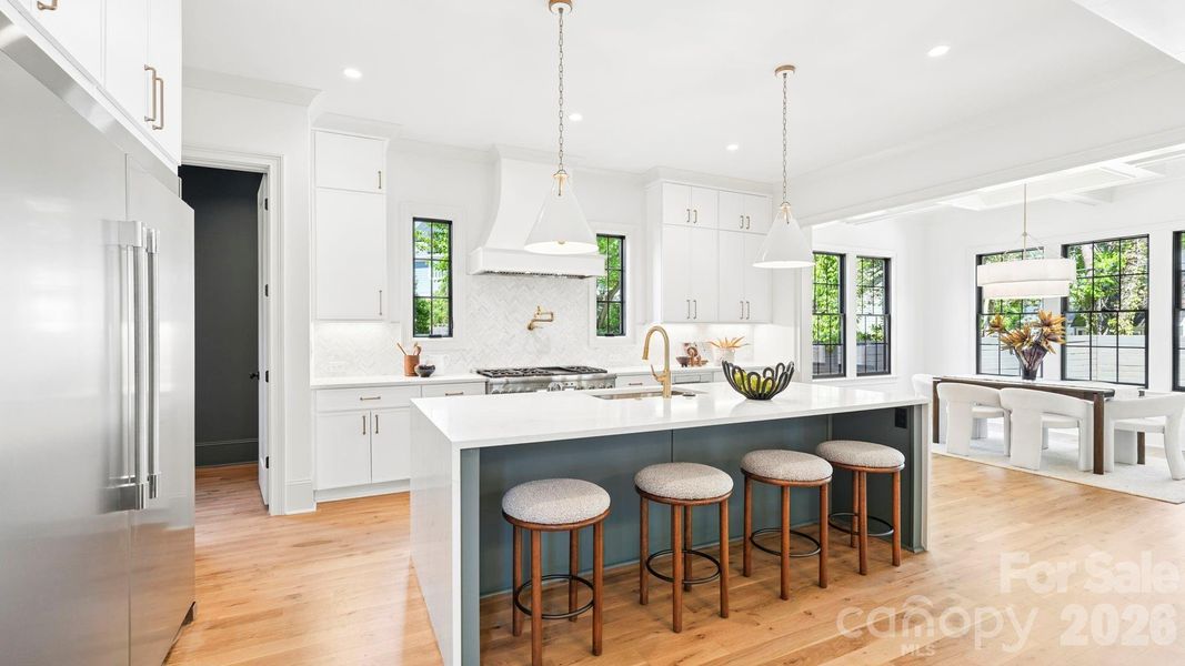 Furnished interior view inside a new home in , Charlotte (Image 11).