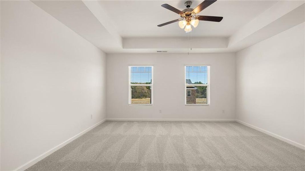 Spacious, unfurnished interior of a new home in The Reserve at Calcutta, Stockbridge (Image 23). Spacious, unfurnished interior of a new home in The Reserve at Calcutta, Stockbridge (Image 23).