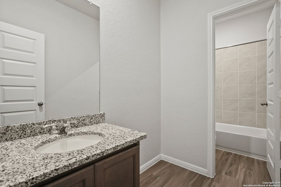 Furnished interior view inside a new home in Melissa Ranch, San Antonio (Image 3).