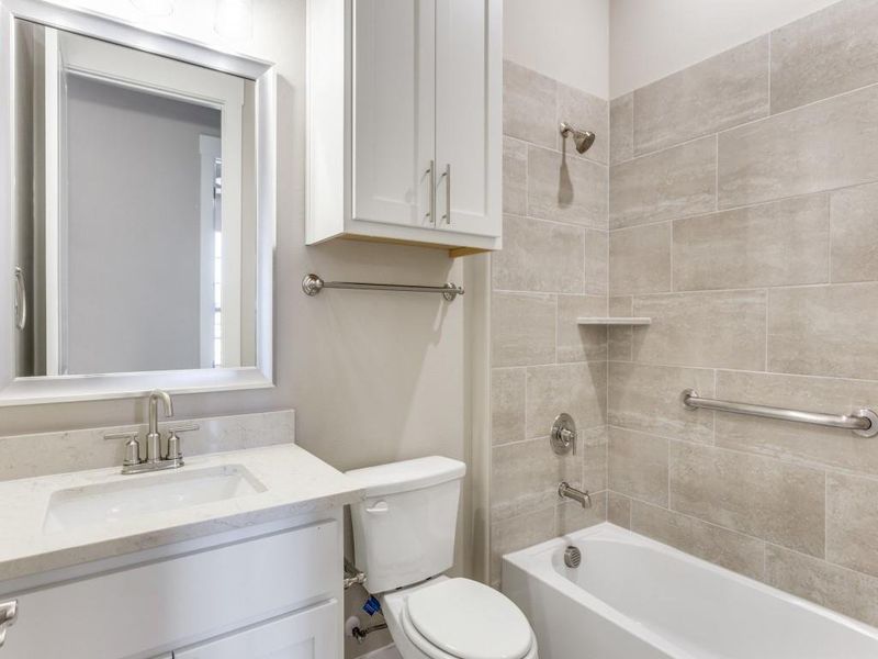 Furnished interior view inside a new home in Ladera at the Reserve, Mansfield (Image 18).