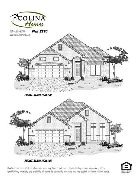 Exterior rendering of this home design in Lago Mar, Texas City, TX (Image 5).