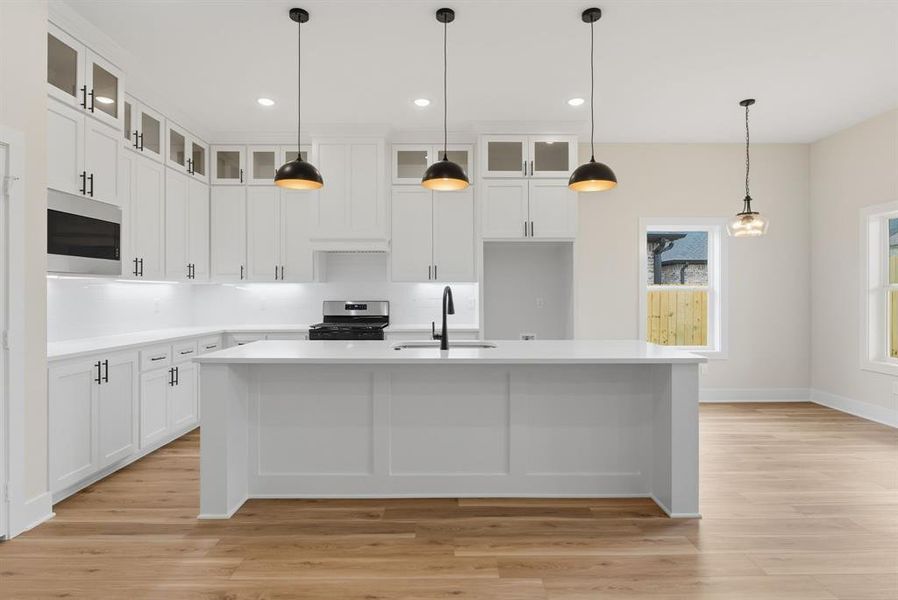 Furnished interior view inside a new home in , Bullard (Image 5). Furnished interior view inside a new home in , Bullard (Image 5).