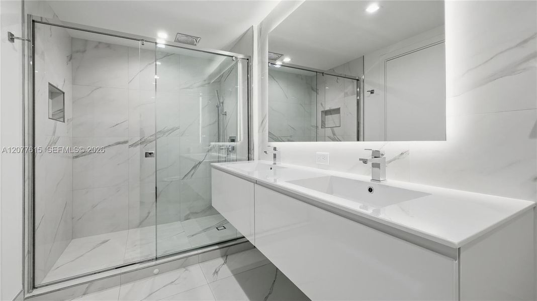 Furnished interior view inside a new home in , Hallandale Beach (Image 16).