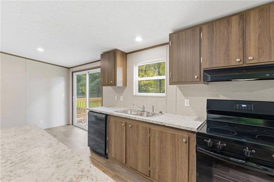 Furnished interior view inside a new home in , Dallas (Image 9).