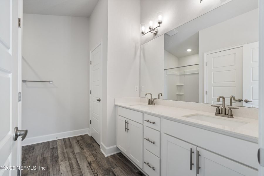 Furnished interior view inside a new home in Shadow Crest at Rolling Hills, Green Cove Springs (Image 6).