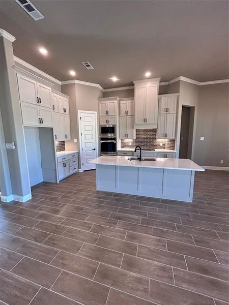 Furnished interior view inside a new home in , Poolville (Image 11).