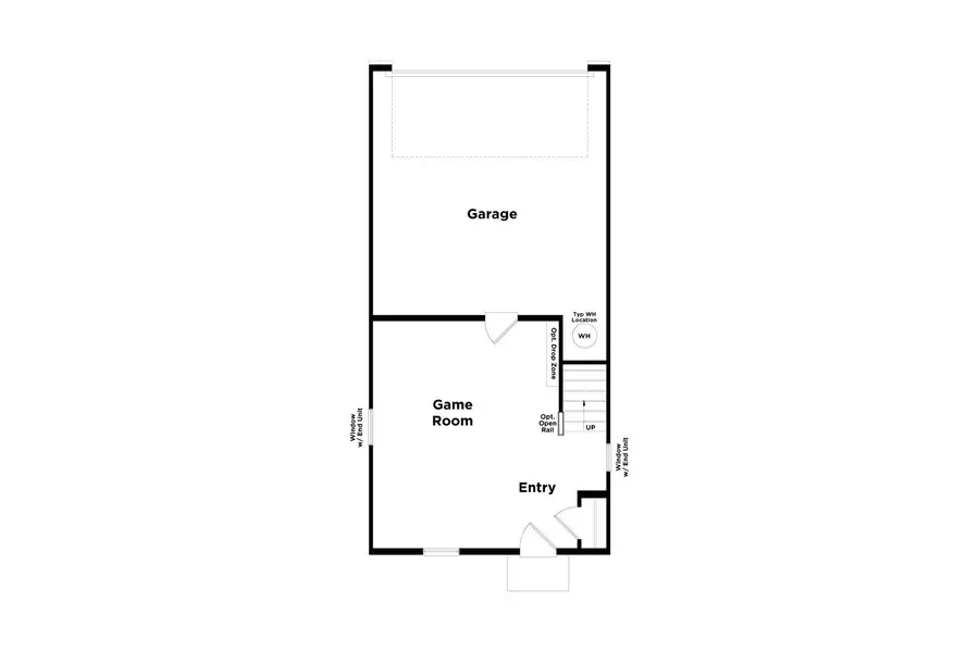 2D floor plan layout of this home in Barrett Pointe, Kennesaw, GA (Image 4). 2D floor plan layout of this home in Barrett Pointe, Kennesaw, GA (Image 4).