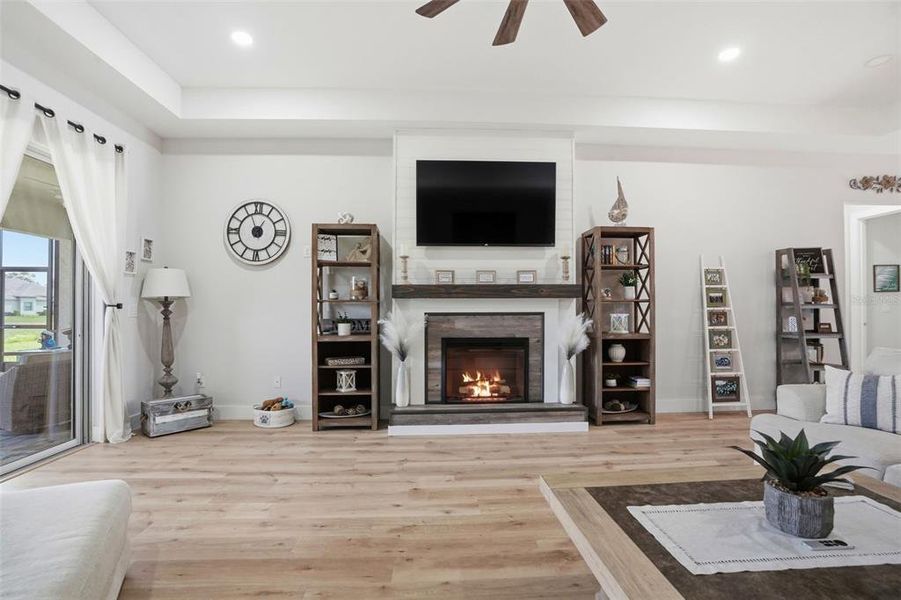 Furnished interior view inside a new home in , Weeki Wachee (Image 18).