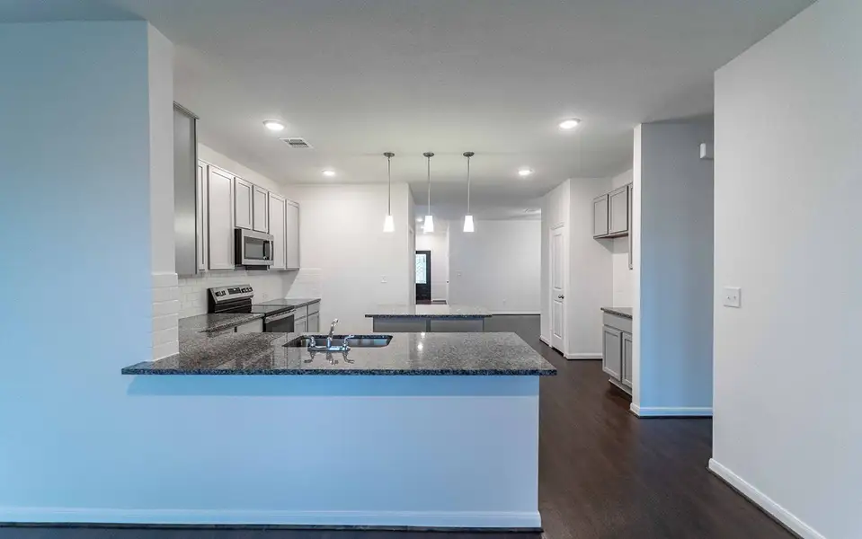 Furnished interior view inside a new home in Cool Water, Jarrell (Image 3).