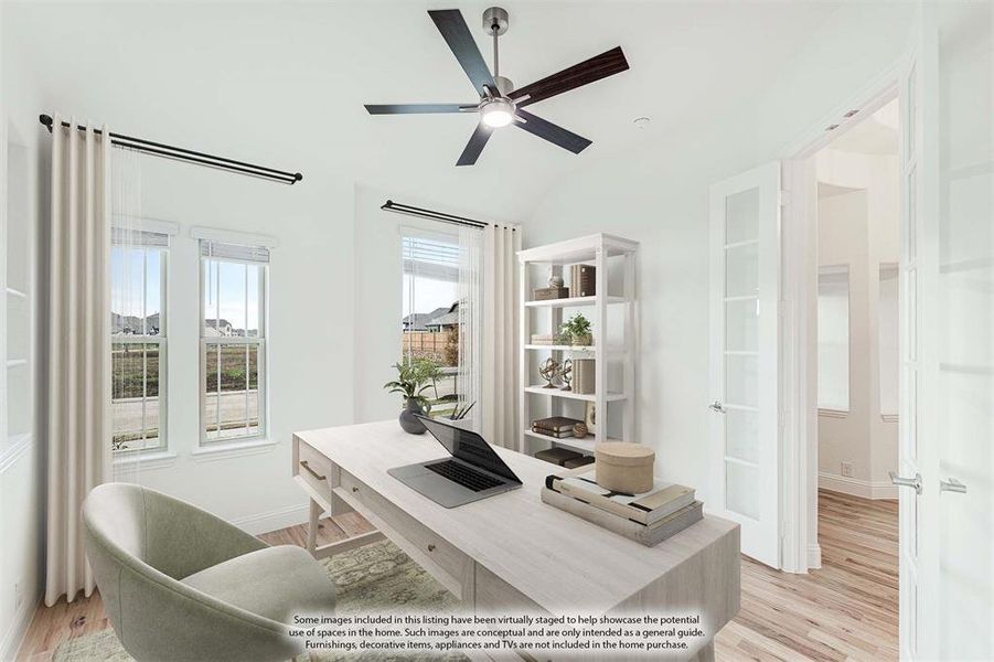 Furnished interior view inside a new home in Somerset Classic 70s & 80s, Mansfield (Image 17).