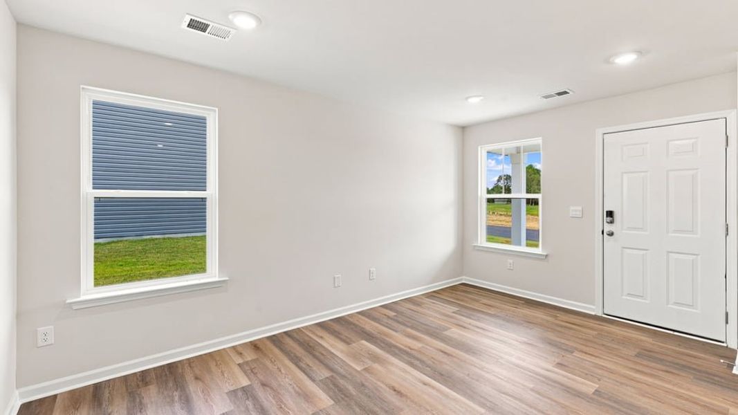Spacious, unfurnished interior of a new home in Village 3, Woodruff (Image 15). Spacious, unfurnished interior of a new home in Village 3, Woodruff (Image 15).