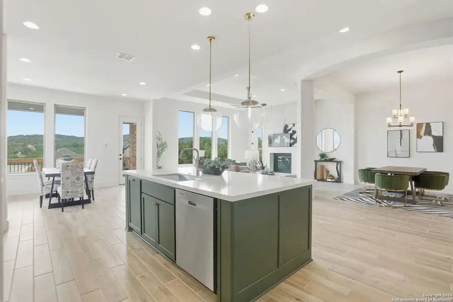 Furnished interior view inside a new home in Kinder Ranch 70's, San Antonio (Image 7).