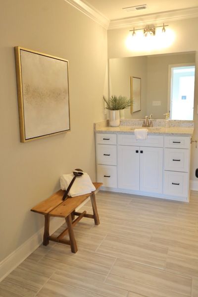 Furnished interior in a model home at The Abaco in Cleveland (Image 11).