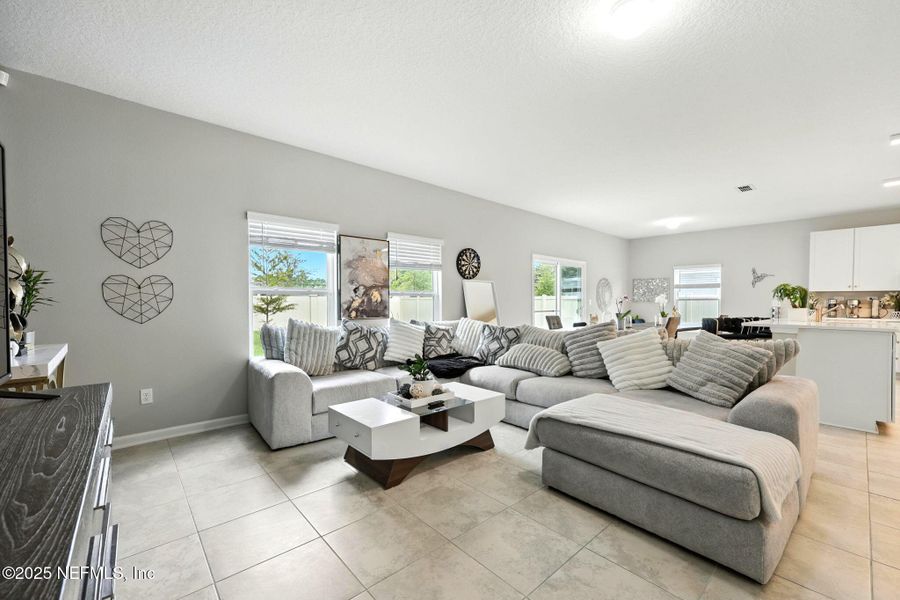 Furnished interior view inside a new home in , Jacksonville (Image 30).