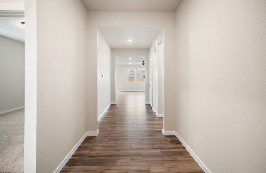 Spacious, unfurnished interior of a new home in The Glen, Colorado Springs (Image 14). Spacious, unfurnished interior of a new home in The Glen, Colorado Springs (Image 14).