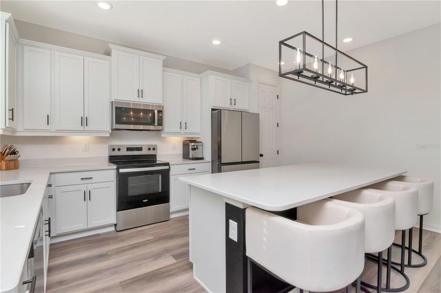 Furnished interior view inside a new home in Riverstone, Land O' Lakes (Image 11). Furnished interior view inside a new home in Riverstone, Land O' Lakes (Image 11).