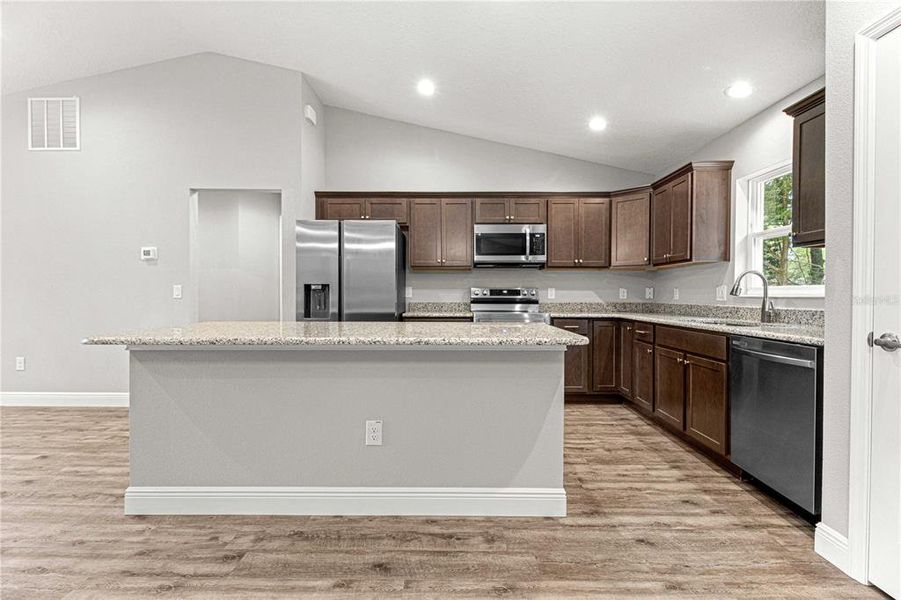 Furnished interior view inside a new home in , Summerfield (Image 1).