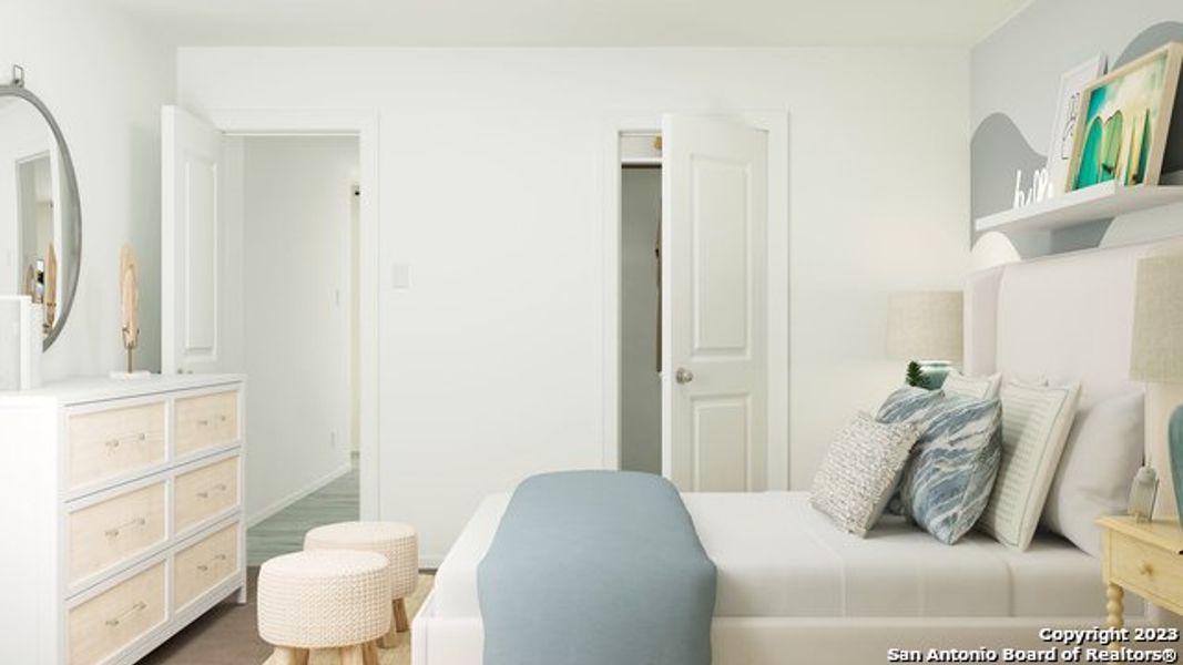 Furnished interior view inside a new home in , Pleasanton (Image 5).