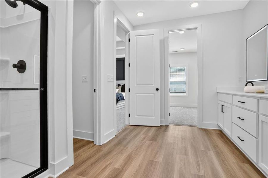 Furnished interior view inside a new home in Governors Parc, Kennesaw (Image 10).