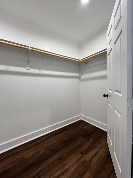 Master walk in closet Master walk in closet