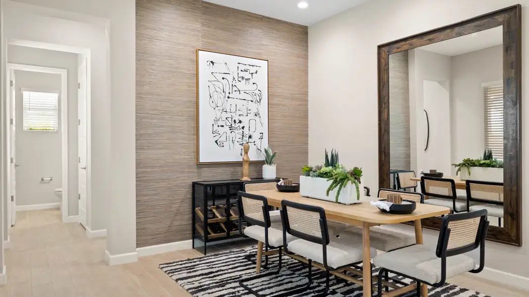 Furnished interior view inside a new home in Aloravita, Peoria (Image 18).