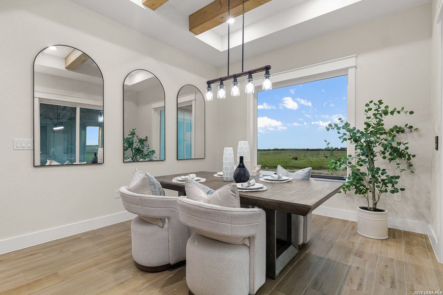 Furnished interior view inside a new home in , La Vernia (Image 12). Furnished interior view inside a new home in , La Vernia (Image 12).