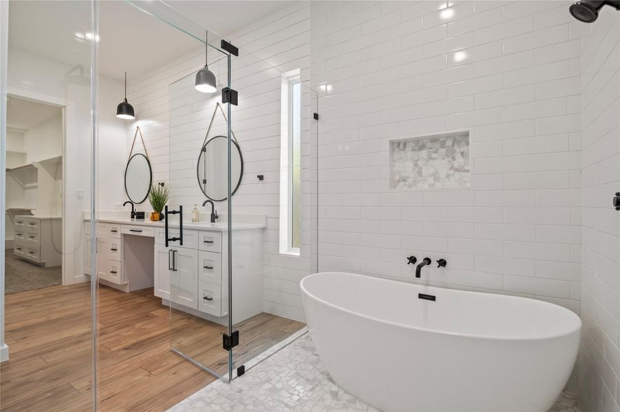Furnished interior view inside a new home in , West Columbia (Image 39).