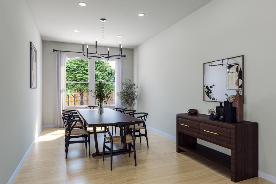 Furnished interior view inside a new home in Park Central, Georgetown (Image 7). Furnished interior view inside a new home in Park Central, Georgetown (Image 7).