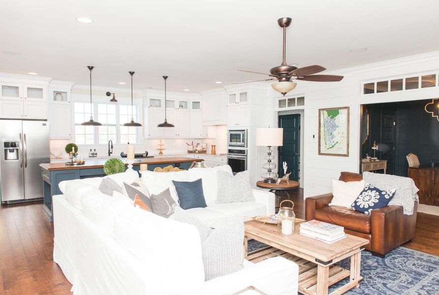 Representative furnished interior of a home built from the Ashton by Bill Clark Homes in Osprey Landing, Southport (Image 13). Representative furnished interior of a home built from the Ashton by Bill Clark Homes in Osprey Landing, Southport (Image 13).