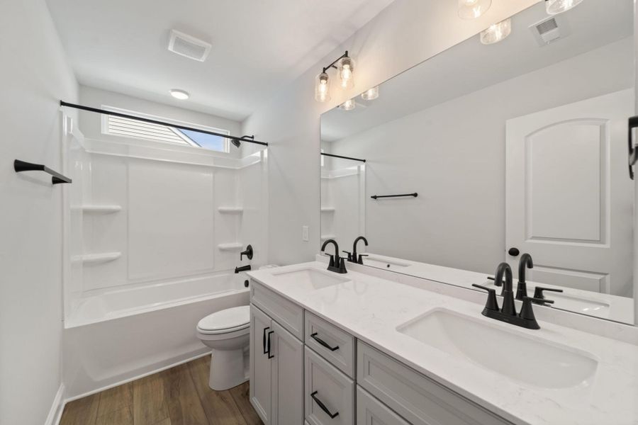 Furnished interior view inside a new home in Hopewell Garden, Winston-Salem (Image 9).