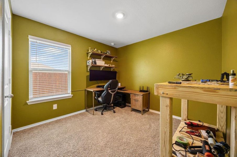 Furnished interior view inside a new home in Leonard Crossing, Leonard (Image 28).