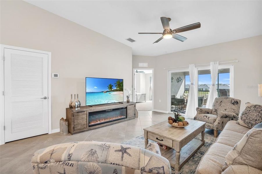 Furnished interior view inside a new home in , Punta Gorda (Image 27).