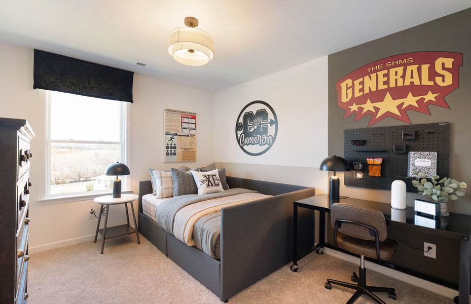 Furnished interior view inside a new home in Highlands of Carter's Station, Columbia (Image 40).